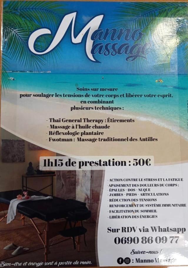 Agreable Appartement A 2 Pas Des Plages Le Gosier  Exteriör bild
